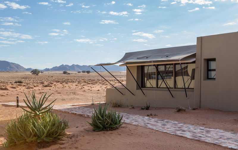 Luxusreise Namibia, Sossusvlei Lodge, Namib Wüste 
