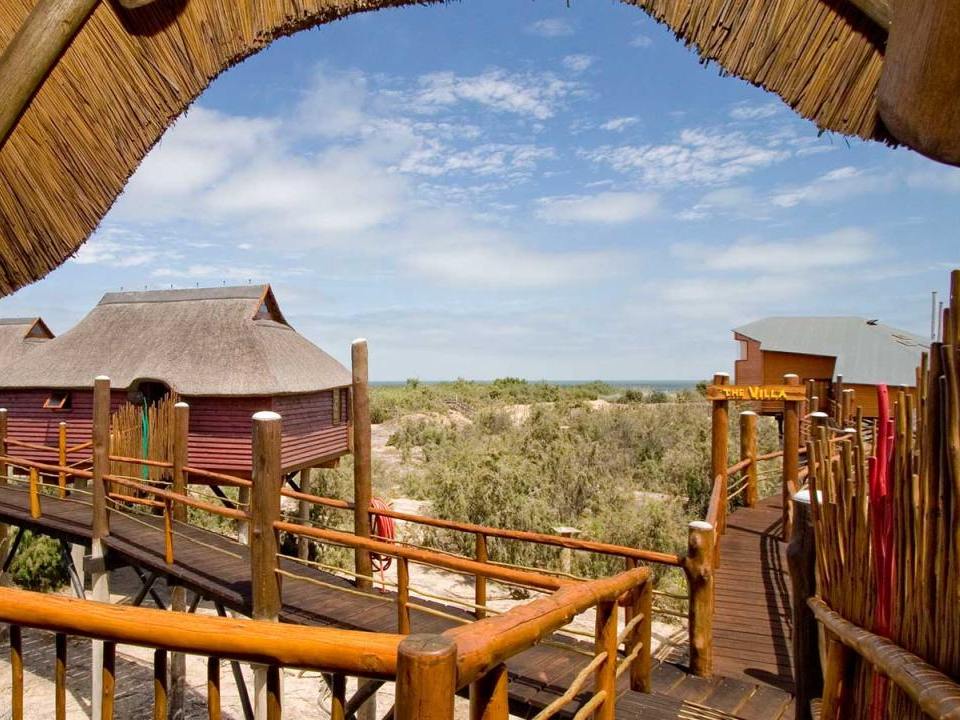 Ausblick, The Stilz, Hotel, Swakopmund, Namibia Rundreise