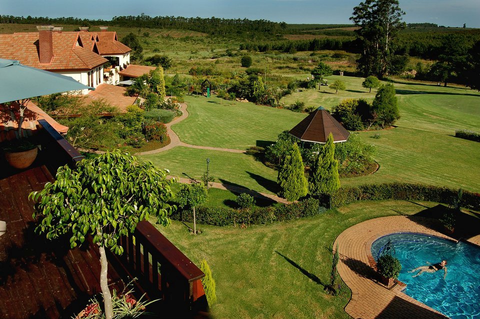 Individualreise Südafrika, Gartenanlage, Oliver's Restaurant & Lodge, Hazyview, Südafrika