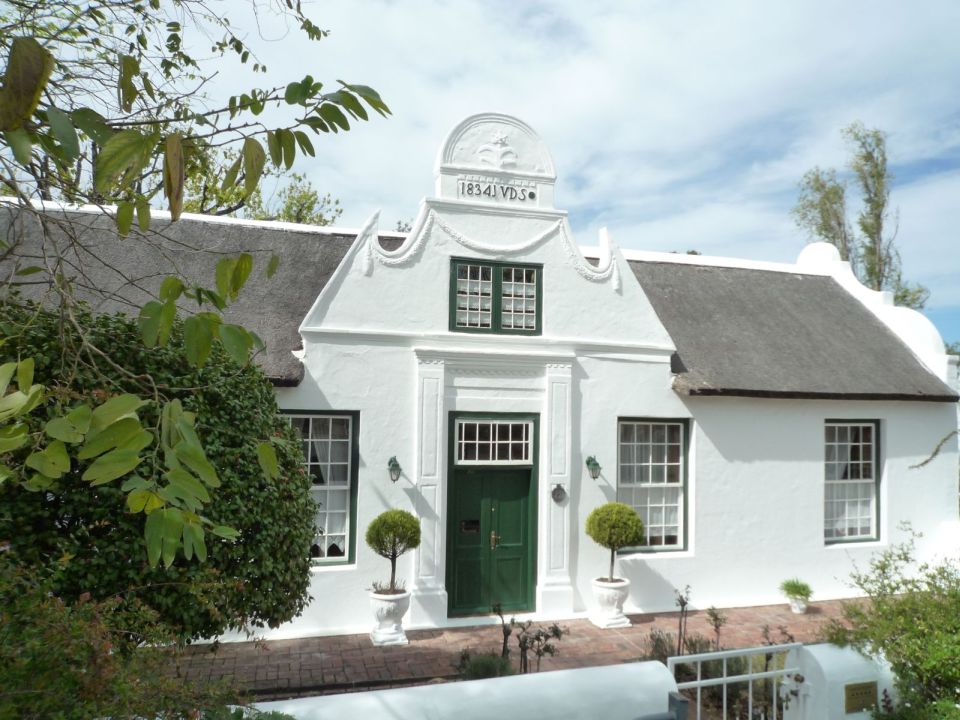 Privatreise Südafrika, Außenansicht, Rothman Manor de luxe guest retreat, Swellendam, Südafrika