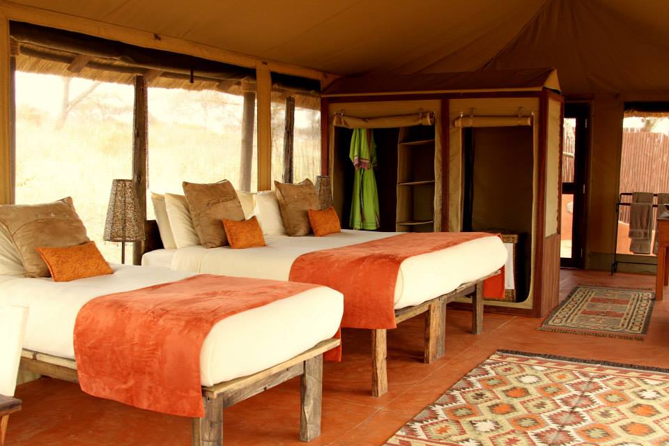 Zweibettzimmer, Little Oliver's Camp, Tarangire Nationalpark, Tansania Reise