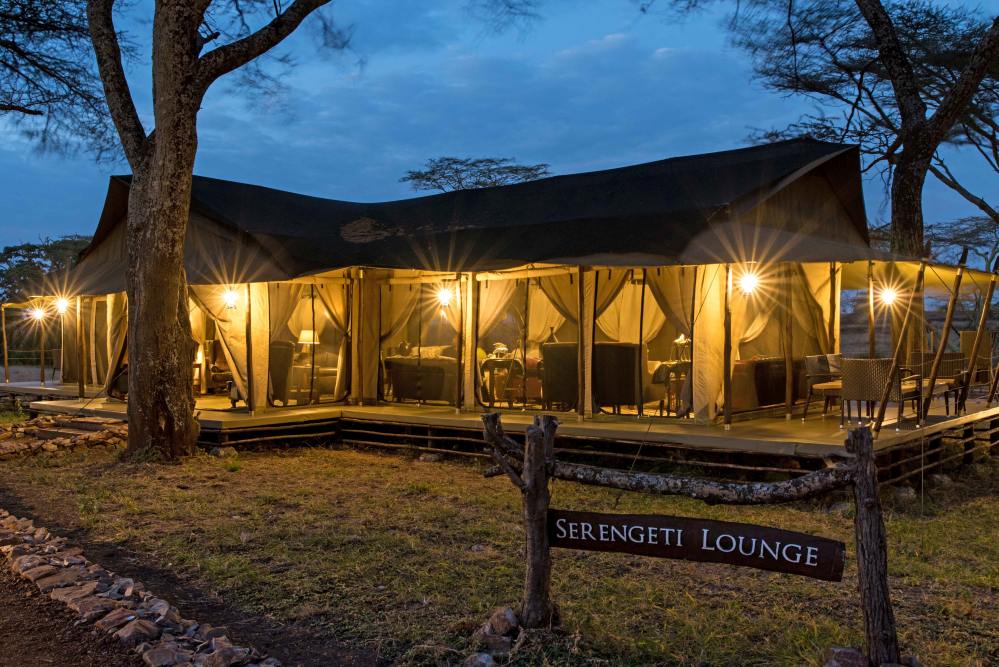 Außenansicht, Ole Serai Luxury Camp Turner Springs, Serengeti, Tansania Rundreise