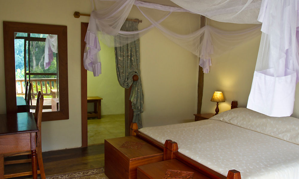 Doppelzimmer, Engagi Lodge, Bwindi Nationalpark, Uganda Rundreise