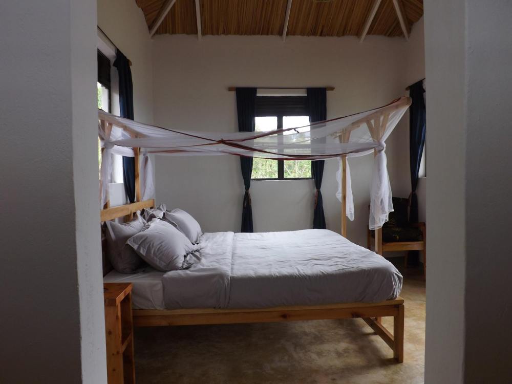Schlafzimmer, Isunga Lodge, Kibale Forest, Uganda Rundreise
