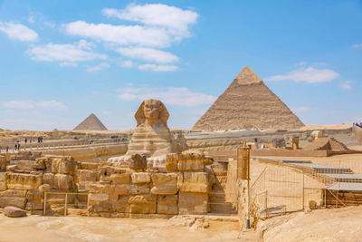 Sphinx und Pyramiden, Ägypten Rundreise