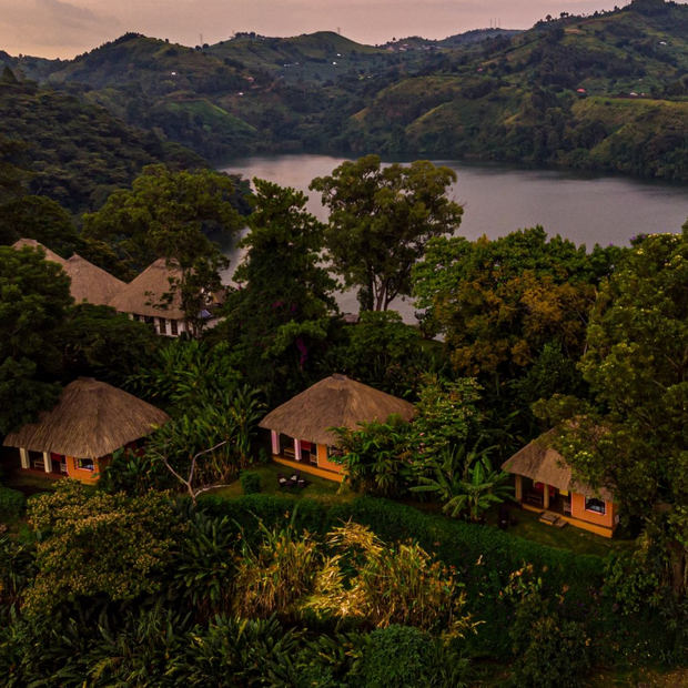 Ndali Lounge, Kibale Forest Nationalpark (außerhalb), Uganda Rrundreise