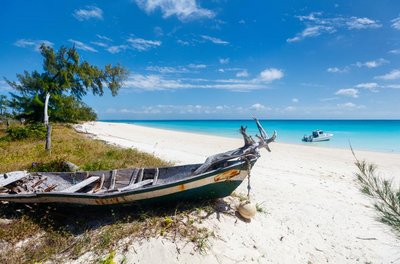 Strand in Mosambik, Badeverlängerung, Botswana und Südafrika Reise