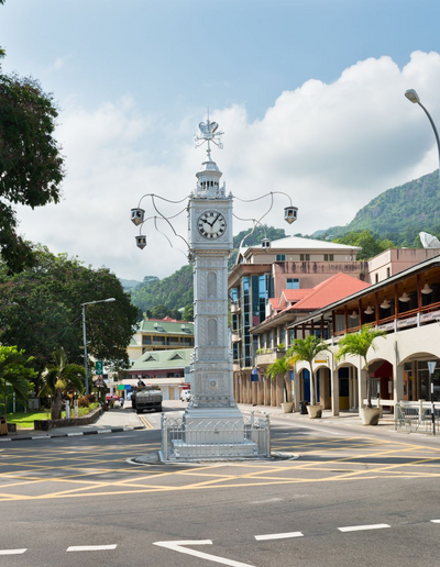 Clocktower, Victoria, Mahé