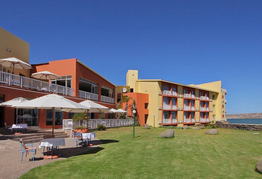 Sonnenterrasse Lüderitz Nest Hotel, Namibia Privatreise 
