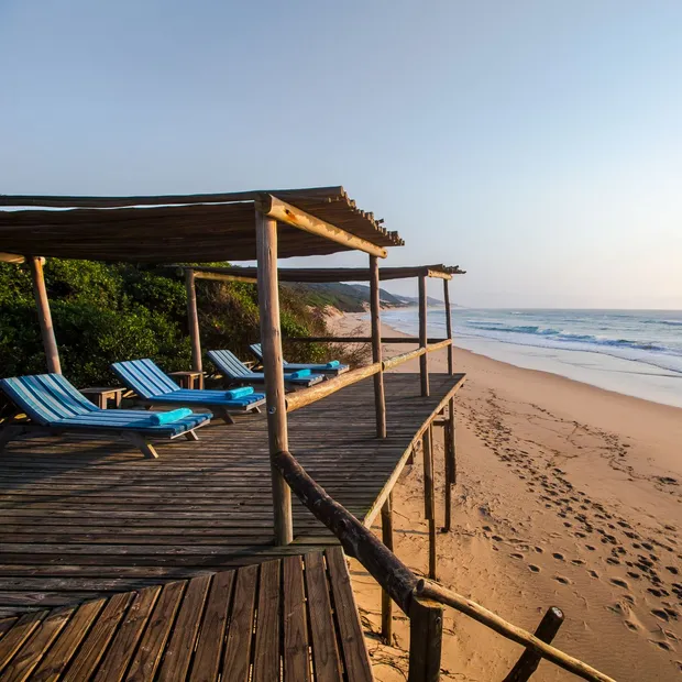 Privatreise Südafrika, Strand, Thonga Beach Lodge, Mabibi, Südafrika