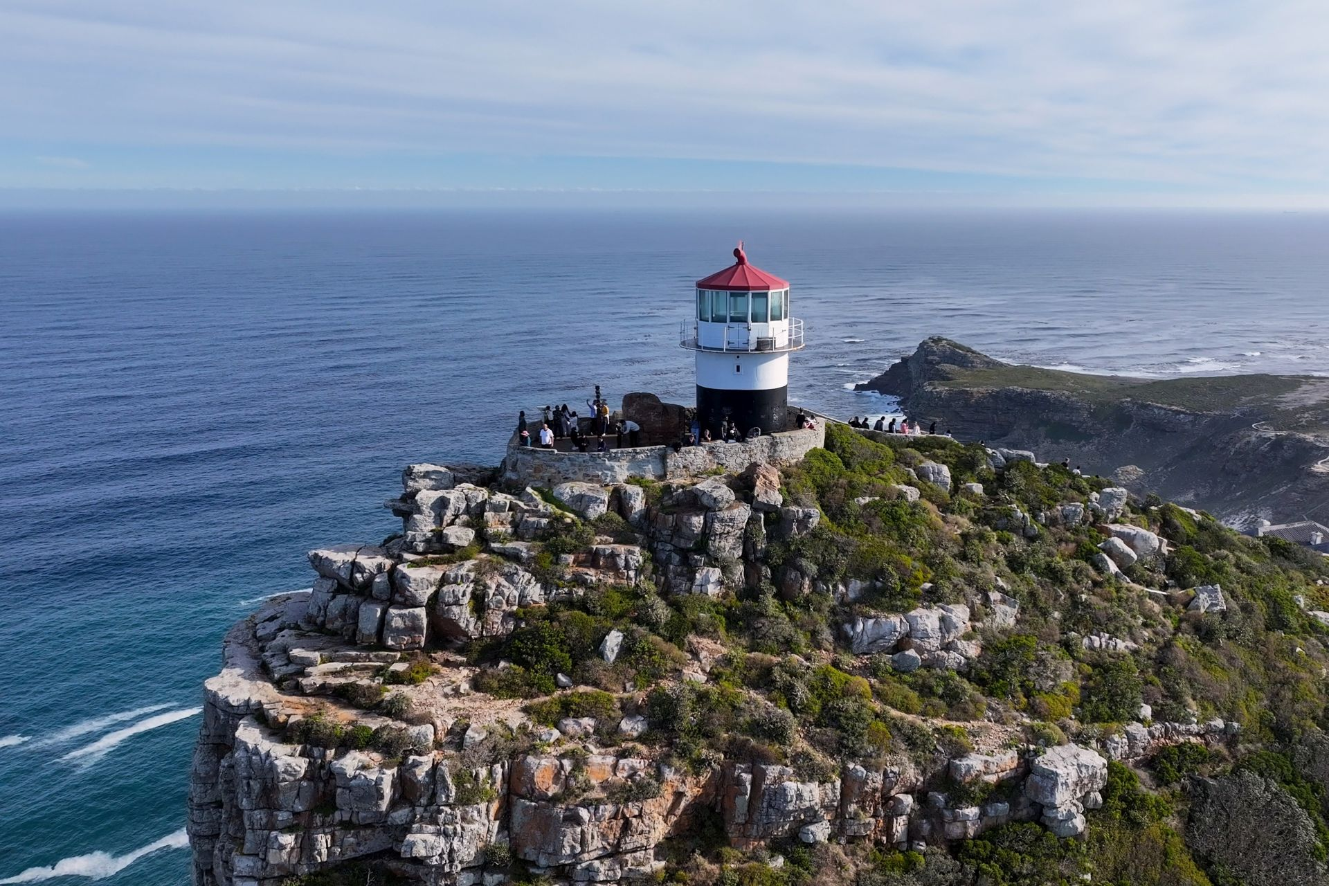 Berühmter Leuchtturm, Cape Point, Südafrika