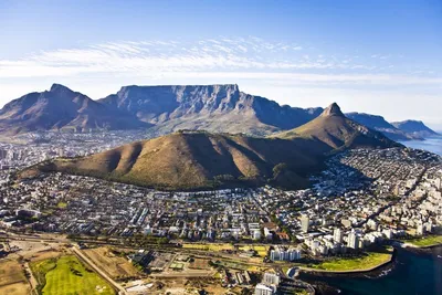 Privatreise Südafrika, Skyline Kapstadt, Unterwegs auf den schönsten Routen Südafrikas, Südafrika
