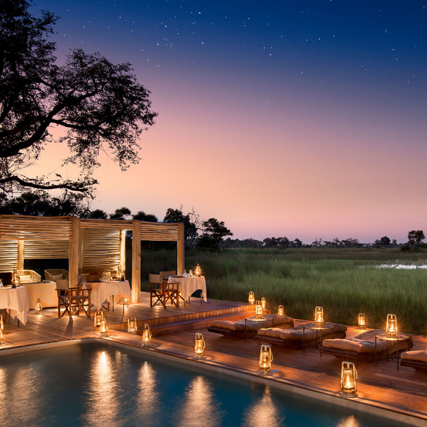 Ausblick &Beyond Nxabega Okavango Tented Camp, Rundreise Botswana 