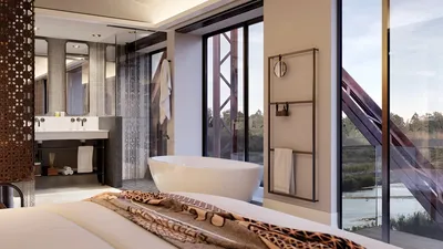 Zimmerbeispiel, Kruger Shalati, Südafrika 