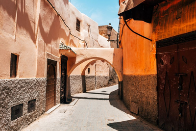 Individualreise Marokko, Bunte Straßen von Marrakesch, Marokko