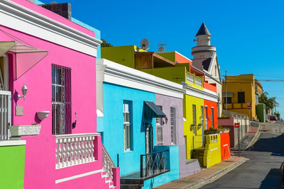 Bo-Kaap, Kapstadt, Südafrika Rundreise 