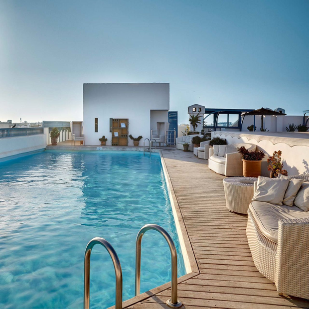 Pool, Heure Bleue Palais, Relais & Chateaux, Essaouira, Marokko Reise