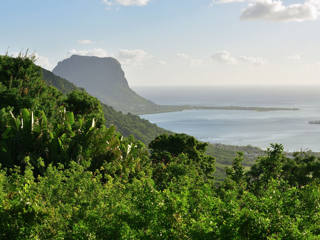 Blick auf Mauritius, Mauritius Reise