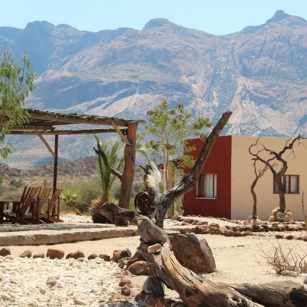 Panorama, Hohenstein Lodge, Usakos, Namibia Rundreise