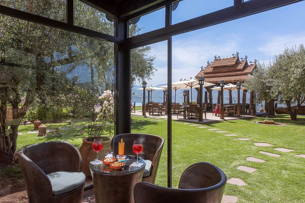 Privatreise Marokko, Garten, Widiane Suites & Spa, Bin El Ouidane See, Marokko