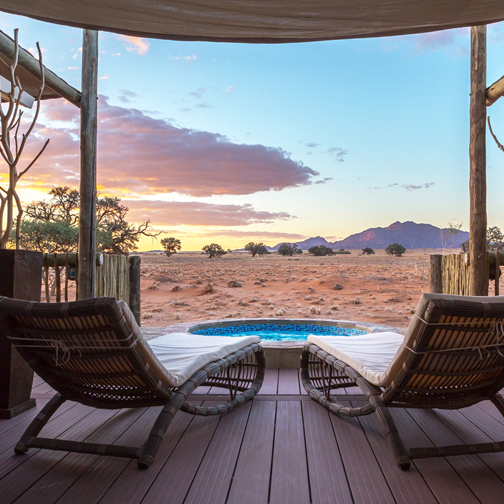 Rundreise Namibia, Junior Suite, Sossusvlei Lodge 
