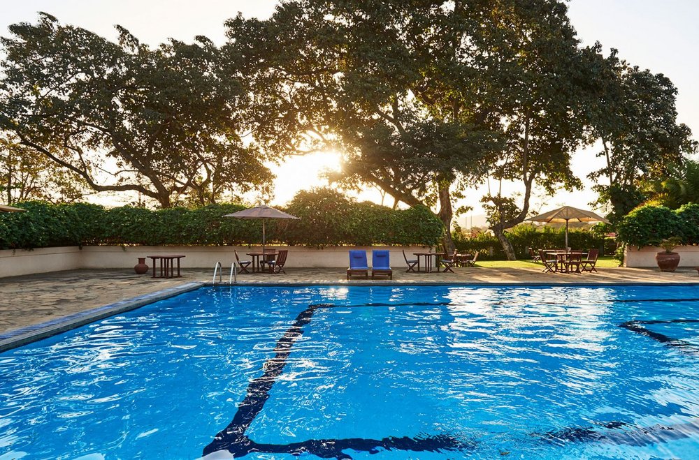 Pool, Legendary Lodge, Arusha, Tansania Reise