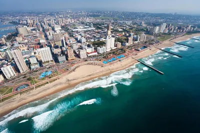 Durban, Südafrika Rundreise, Aerial View