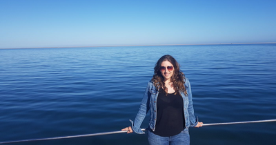 Antonia Süß in Swakopmund, Namibia Reisen