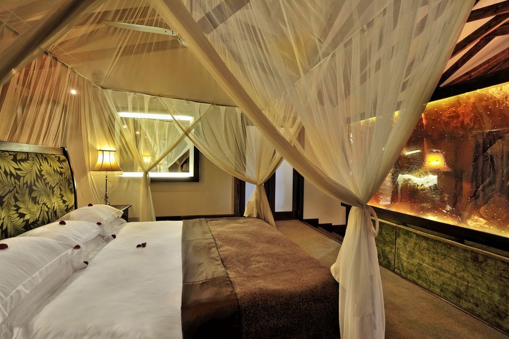 Rundreise Tansania, Schlafzimmer, The Arusha Coffee Lodge, Tansania Safari