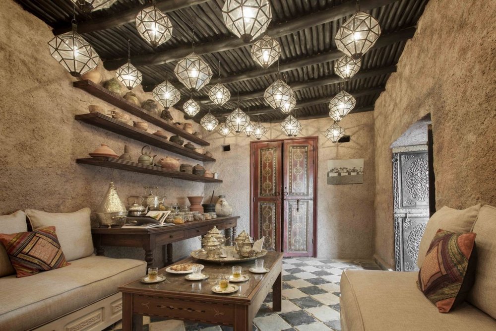 Luxusreise Marokko, Aufenthaltsbereich, La Sultana Marrakech, Marokko