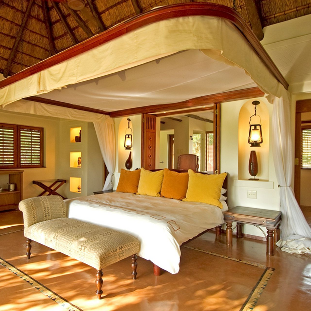 Doppelzimmer Sanctuary Chobe Chilwero Lodge, Botswana Rundreise