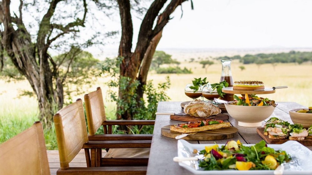 Luxusreise Tansania, Lunch, Singita Serengeti House, Tansania Reise