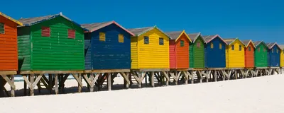 Luxusreise Südafrika, Bunte Häuser, Kapstadt, Südafrika