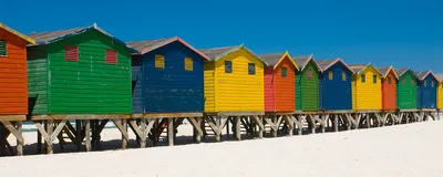 Luxusreise Südafrika, Bunte Häuser, Kapstadt, Südafrika