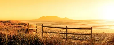 Sonnenuntergang, Kapstadt, Südafrika Reise