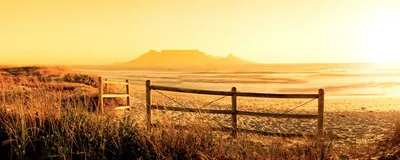 Sonnenuntergang, Kapstadt, Südafrika Reise