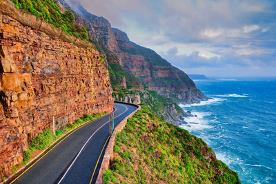 Chapman's Peak Drive, nahe Kapstadt, Südafrika