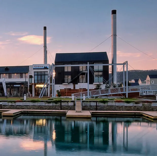 Luxusreise Südafrika, Außenansicht, The Turbine Boutique Hotel & Spa, Knysna, Südafrika