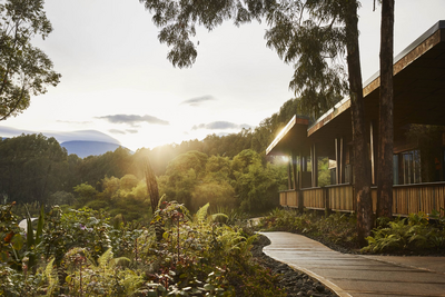 Garten, One & Only Gorilla's Nest, Ruanda Naturreisen