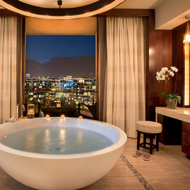 Privatreise Südafrika, Badezimmer, One&Only Cape Town, Südafrika