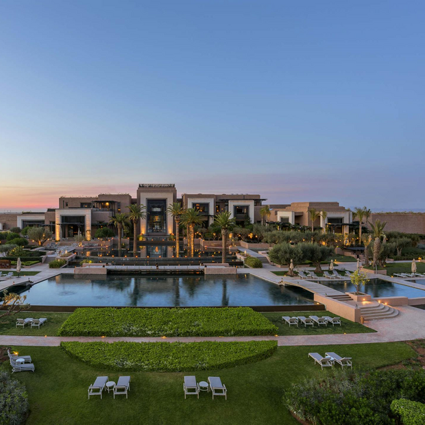 Außenansicht, Fairmont Royal Palm Marrakech, Marokko Rundreise