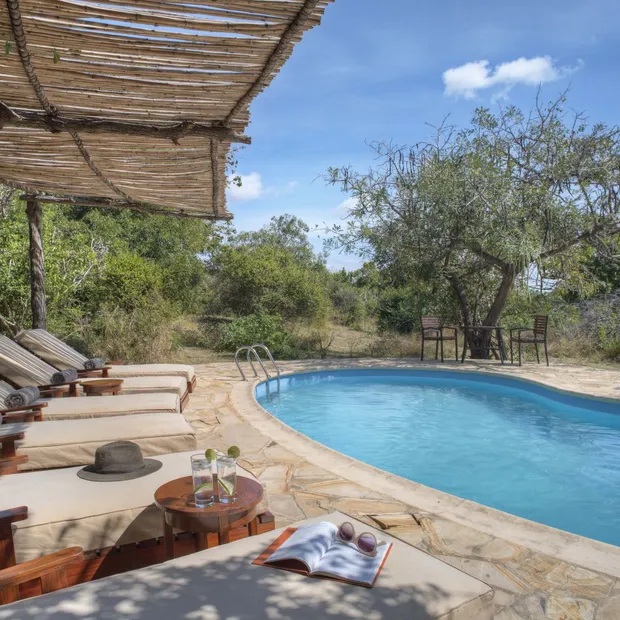 Roho ya Selous Camp, Nyerere Nationalpark, Tansania Reise