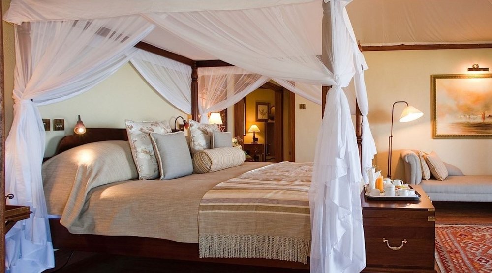 Privatreise Kenia, Schlafzimmer, Lake Elementeita Serena Camp, Nakuru, Kenia Safari