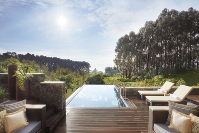 Pool der Silverback Suite, One & Only Gorilla's Nest, Ruanda Reisen