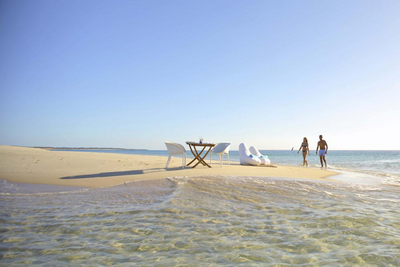 Meer, Azura Benguerra Island, Mosambik und Südafrika Flitterwochen