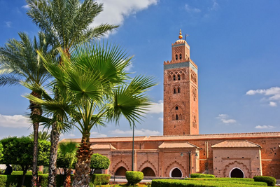 Koutoubia Moschee, Marrakesch, Marokko
