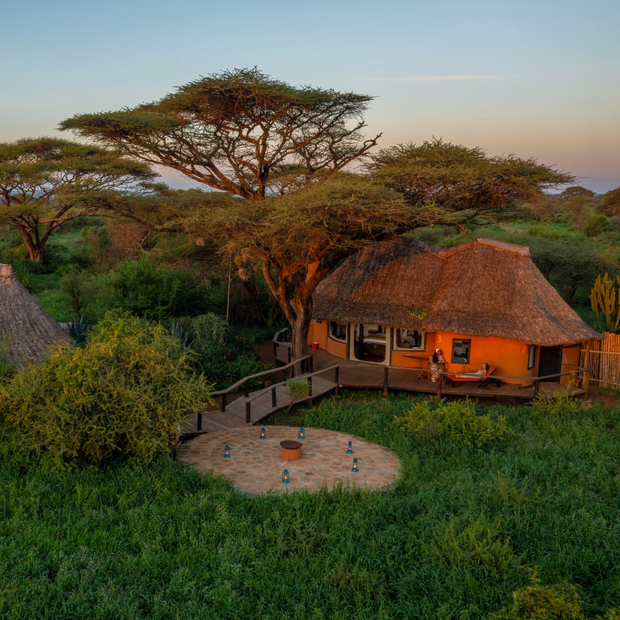 Tawi Lodge, Amboseli Nationalpark, Kenia Reise
