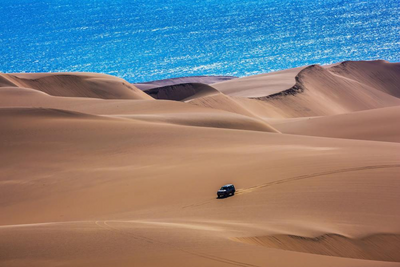 Wüstensafari in Sandwich Harbour, Namibia Reise